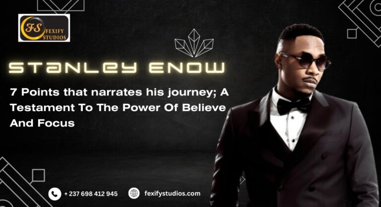 7 Points That Narrates Stanley Enow's journey